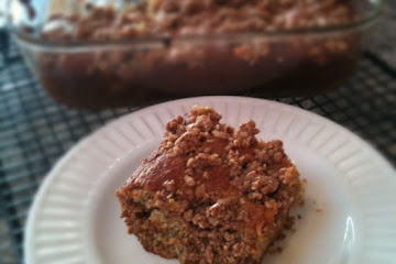 Vegan Banana Maple Coffee Cake (Gluten Free)