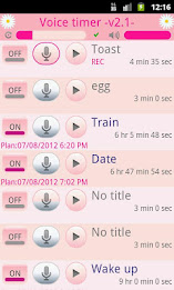 Voice timer (kitchen timer) poster 2