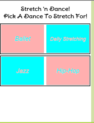 Stretch 'N Dance