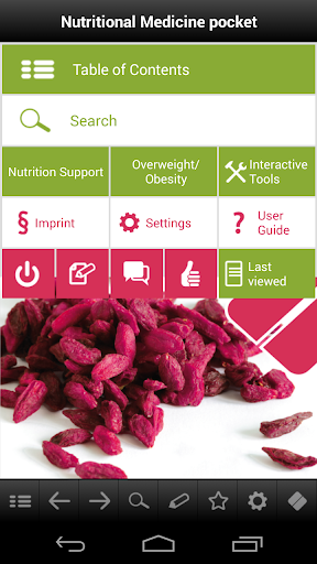 Nutritional medicine pocket