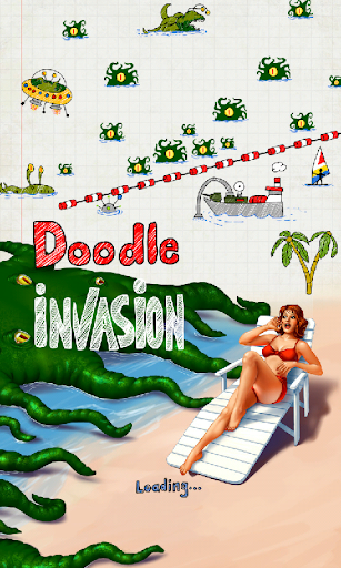 【免費街機App】Doodle Invasion Free-APP點子