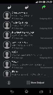 Free exDialer i7.1 Dark theme APK for Android