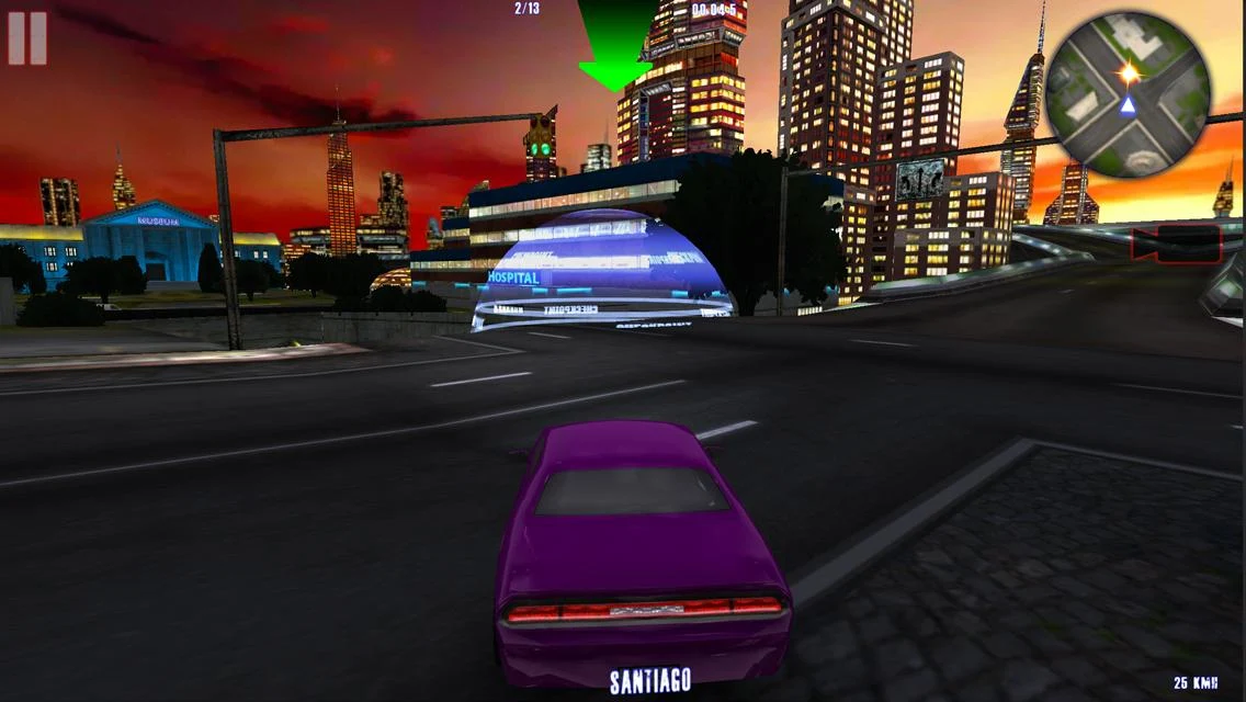 MIDTOWN CRAZY RACE PRO - screenshot