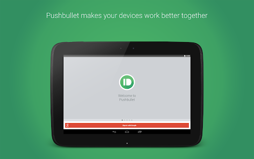 Pushbullet - screenshot thumbnail