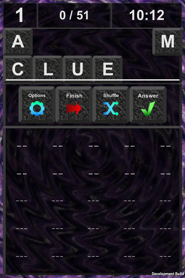 Word Scrambles Pro Screen 1