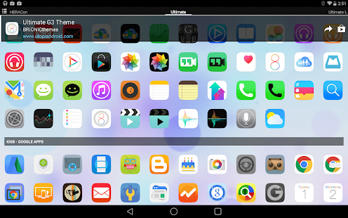 Ultimate iOS8 Launcher Theme v1.3 apk