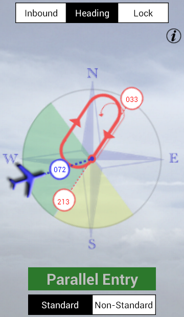 Holding Pattern Calculator Screen 1