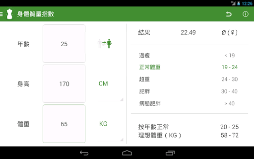 【免費健康App】BMI計算器 - 理想體重-APP點子