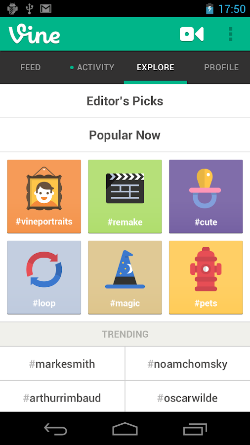 Vine Aplicaciones de Android en Google Play