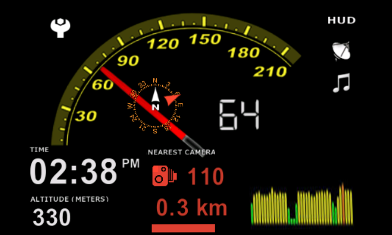 a.Smart HUD +SpeedCams Screen 3