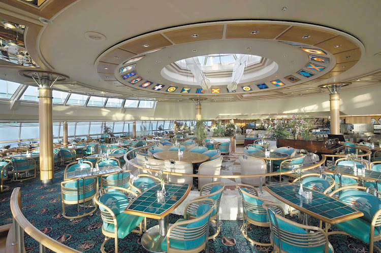 Buffet meals are served at the Windjammer Café, on deck 9 of Vision of the Seas.