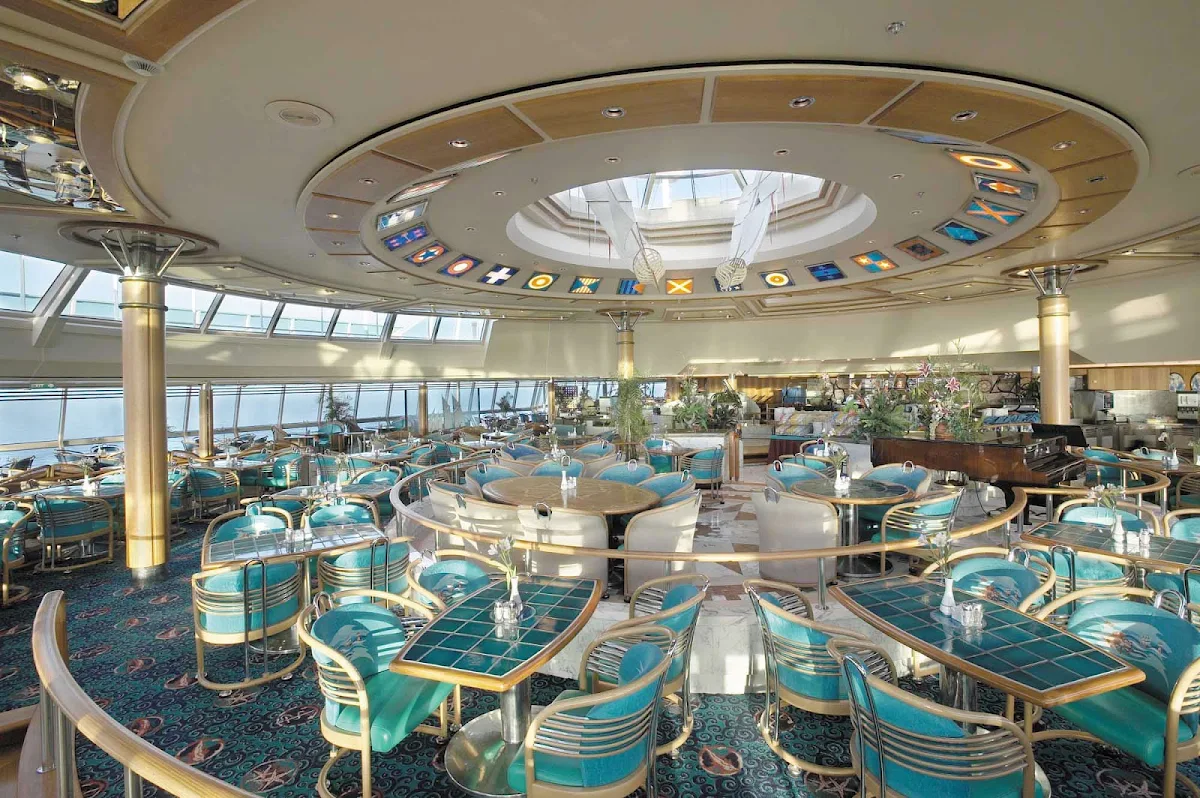 Vision-of-the-Seas-Windjammer-Cafe - Buffet meals are served at the Windjammer Café, on deck 9 of Vision of the Seas.