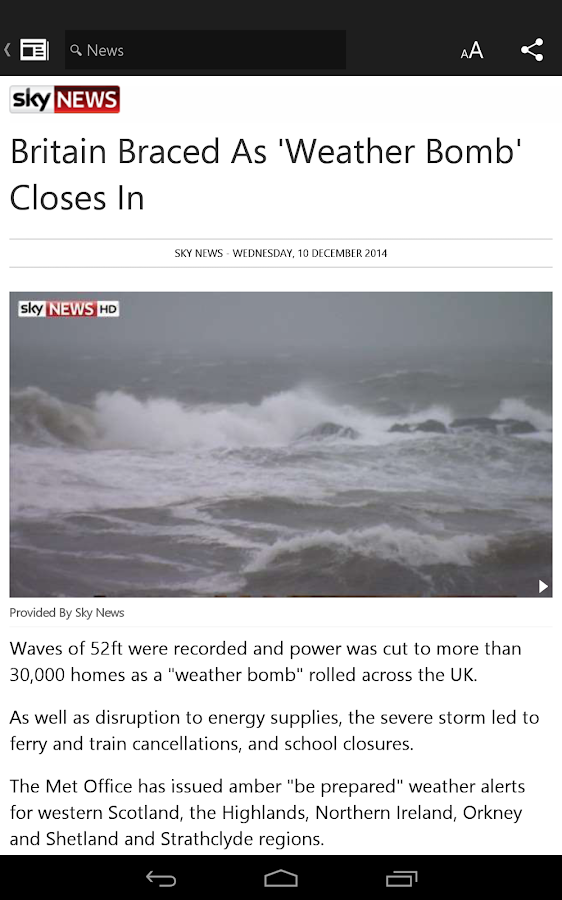 MSN News Breaking Headlines Android Apps on Google Play