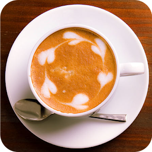 カフェタイム　ライブ壁紙 logo