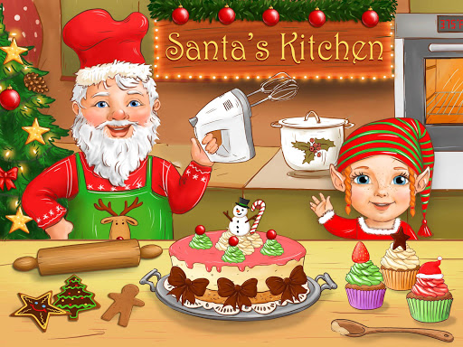 【免費家庭片App】Santa‘s Kitchen - No Ads-APP點子