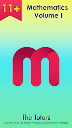 11+ Maths One by The Tutors LE poster 1