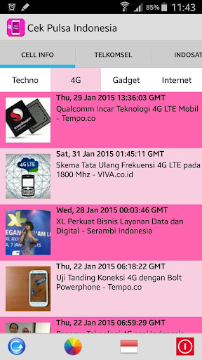 【免費通訊App】Cek Pulsa Indonesia-APP點子