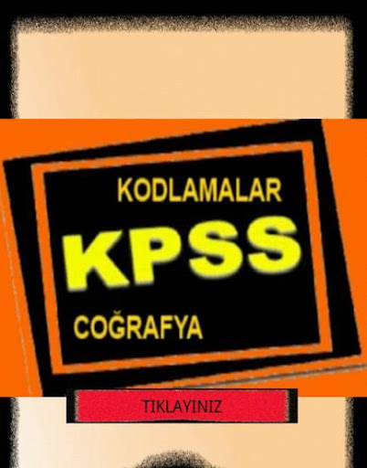 KPSS COGRAFYA GEN-KULTR KODLAR