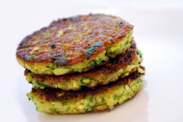 Baked Zucchini Fritters