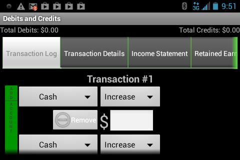 Debits Credits Trainer Lite