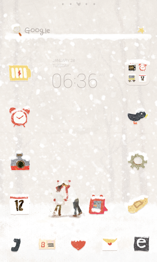 FirstLove dodol launcher theme