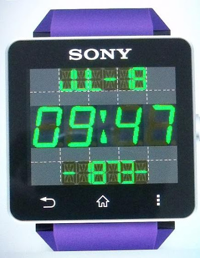 Green Digits Sony Smartwatch