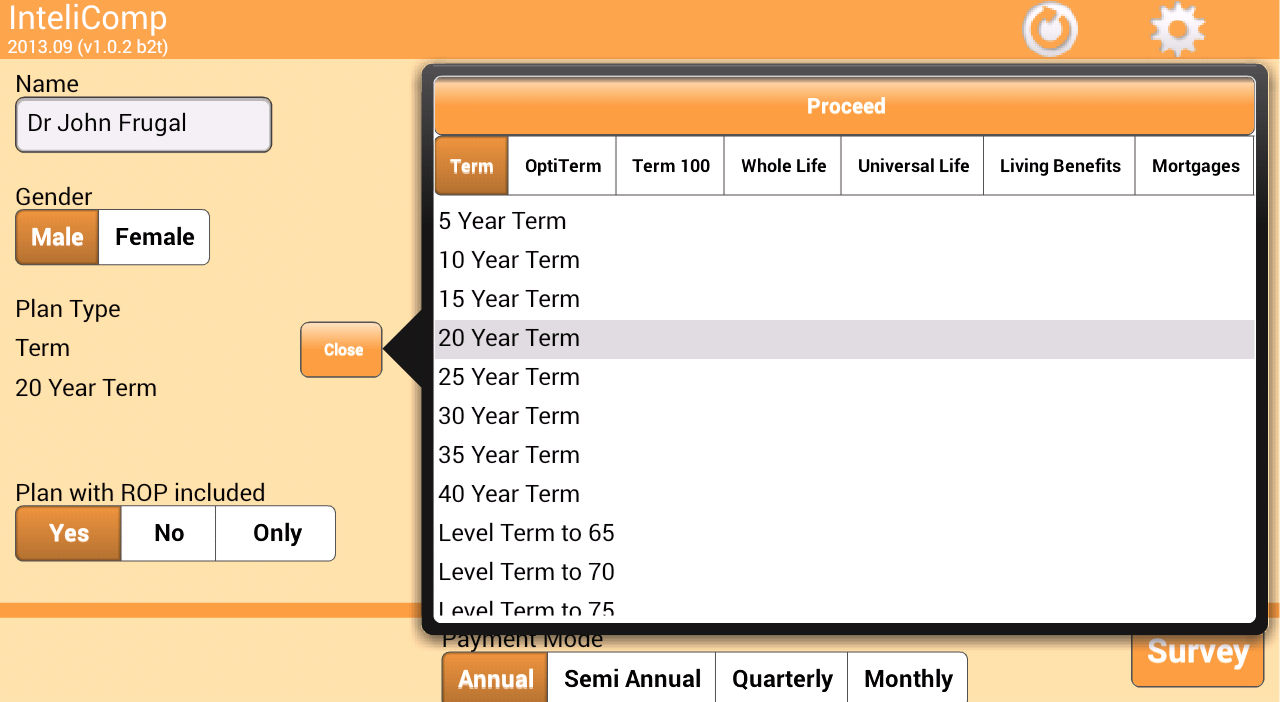 InteliComp - screenshot