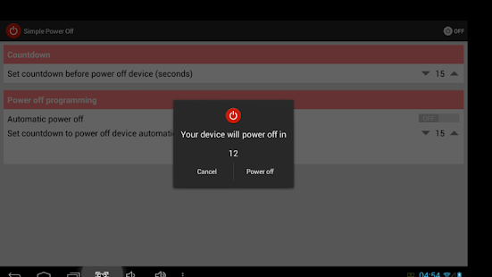 How to mod Simple Power Off 1.0 unlimited apk for bluestacks