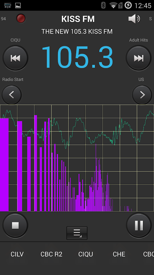Spirit2: Real FM Radio 4 AOSP - screenshot