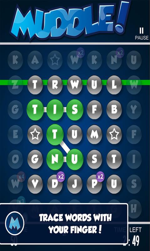 Android application Muddle! screenshort