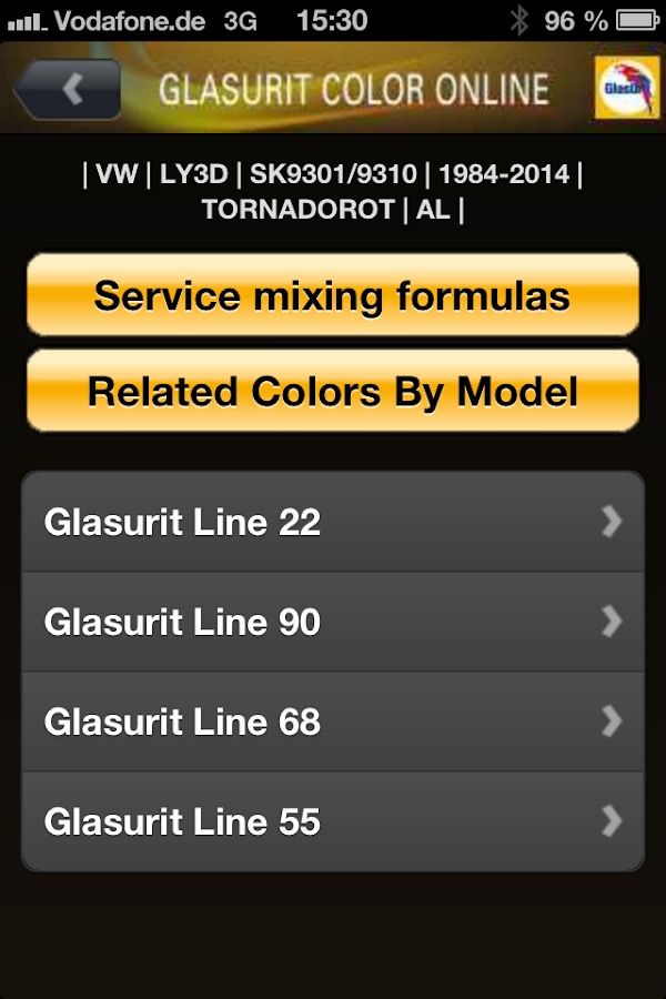 Glasurit Android Apps on Google Play