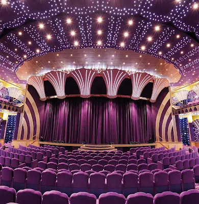 Teatro Carlo Felice provides an opulent setting for performers and shows on board MSC Poesia.
