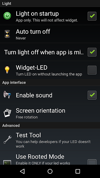    FlashLight HD LED Pro- screenshot  