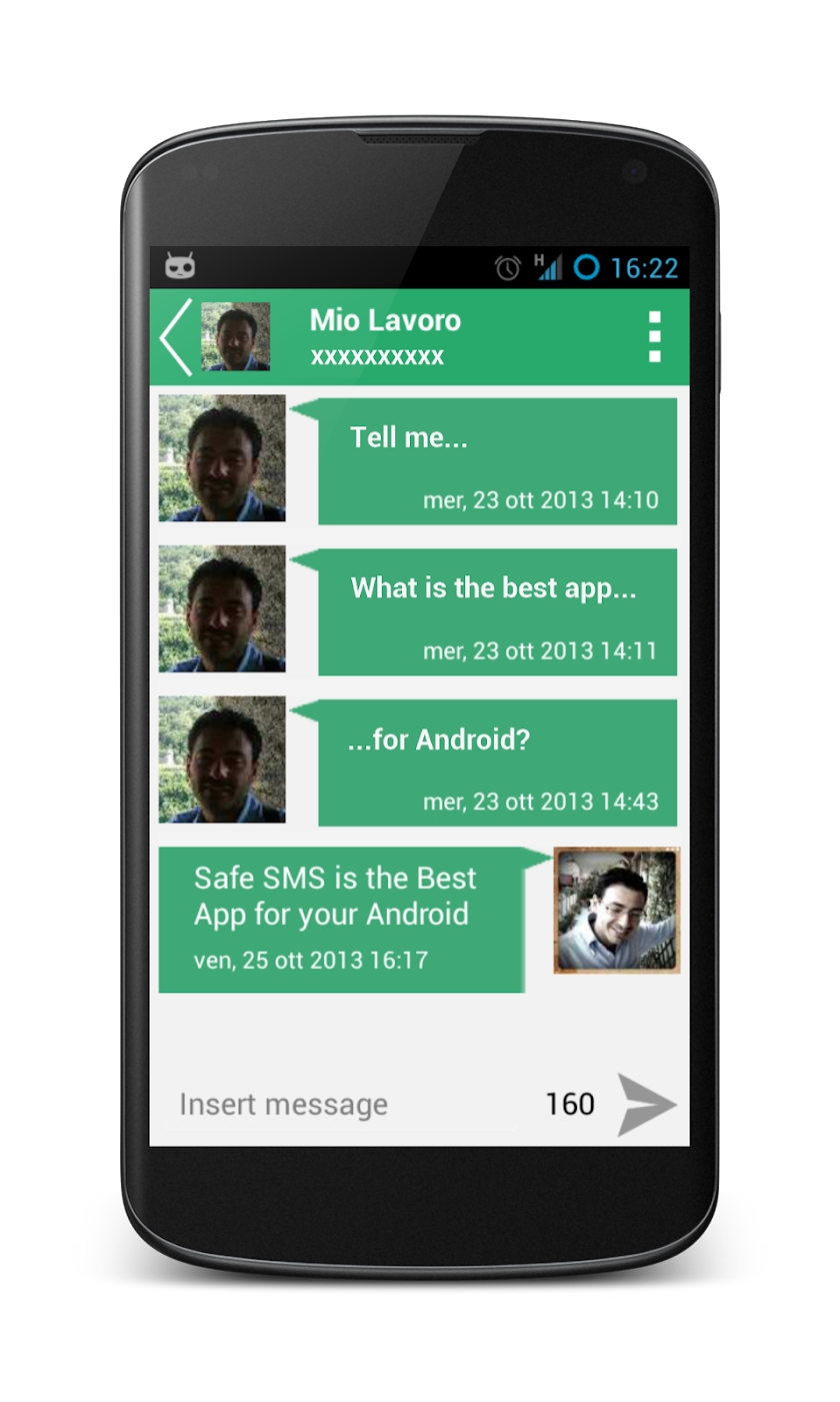 Safe SMS Screen 3