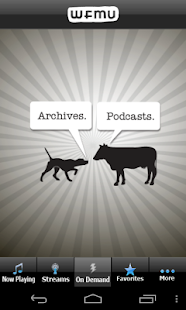 WFMU Radio (older) Screenshots 1