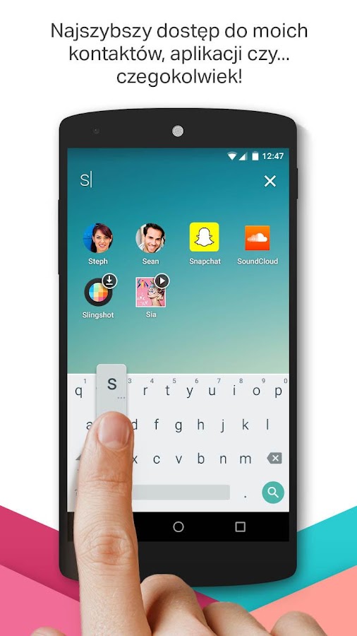   EverythingMe – zrzut ekranu 