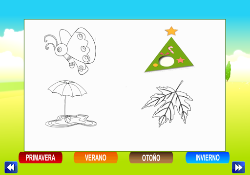 【免費教育App】Preescolar-Estaciones del Año-APP點子