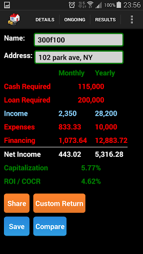 Real Estate Calculator