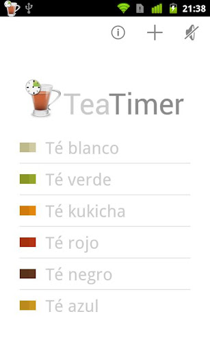 Tea Timer - Temporizador de té