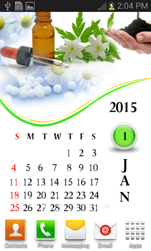 【免費健康App】Homeopathy 2015 Calendar-APP點子