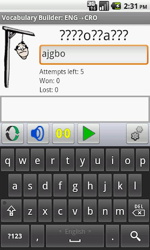 Eng-Cro Vocabulary Builder