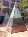 Two Pyramids at Ubi Techpark
