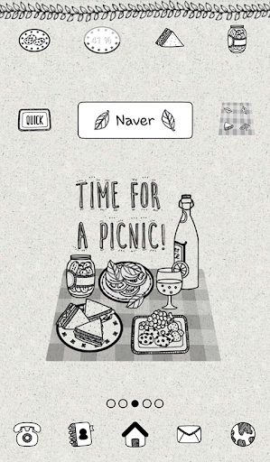 time for a picnic 도돌런처 테마