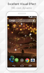 Firefly Forest Live Wallpaper