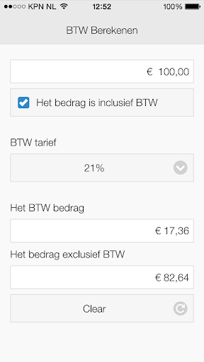 BTW Berekenen App Gratis