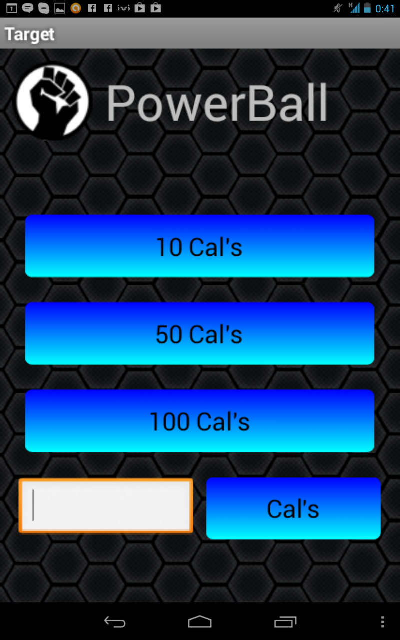 PowerBall Screen 3