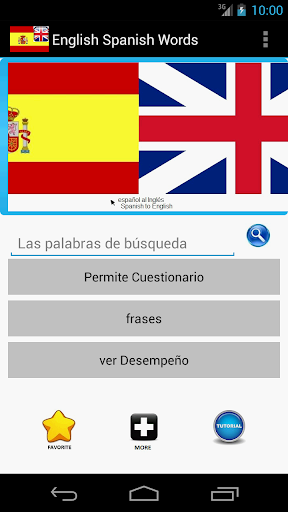 Learn English Spanish Words