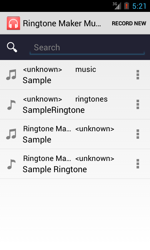 Android application Ringtone Maker &amp; Music Pro screenshort