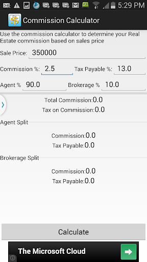 【免費商業App】Real Estate Commission Calc-APP點子