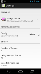 Download GifWidget animated GIF widget APK for Android